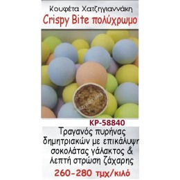 CRISPY ΜΕ ΔΗΜΗΤΡΙΑΚΑ ΚΟΥΦΕΤΑ ΧΑΤΖΗΓΙΑΝΝΑΚΗ ΠΟΛΥΧΡΩΜΟ